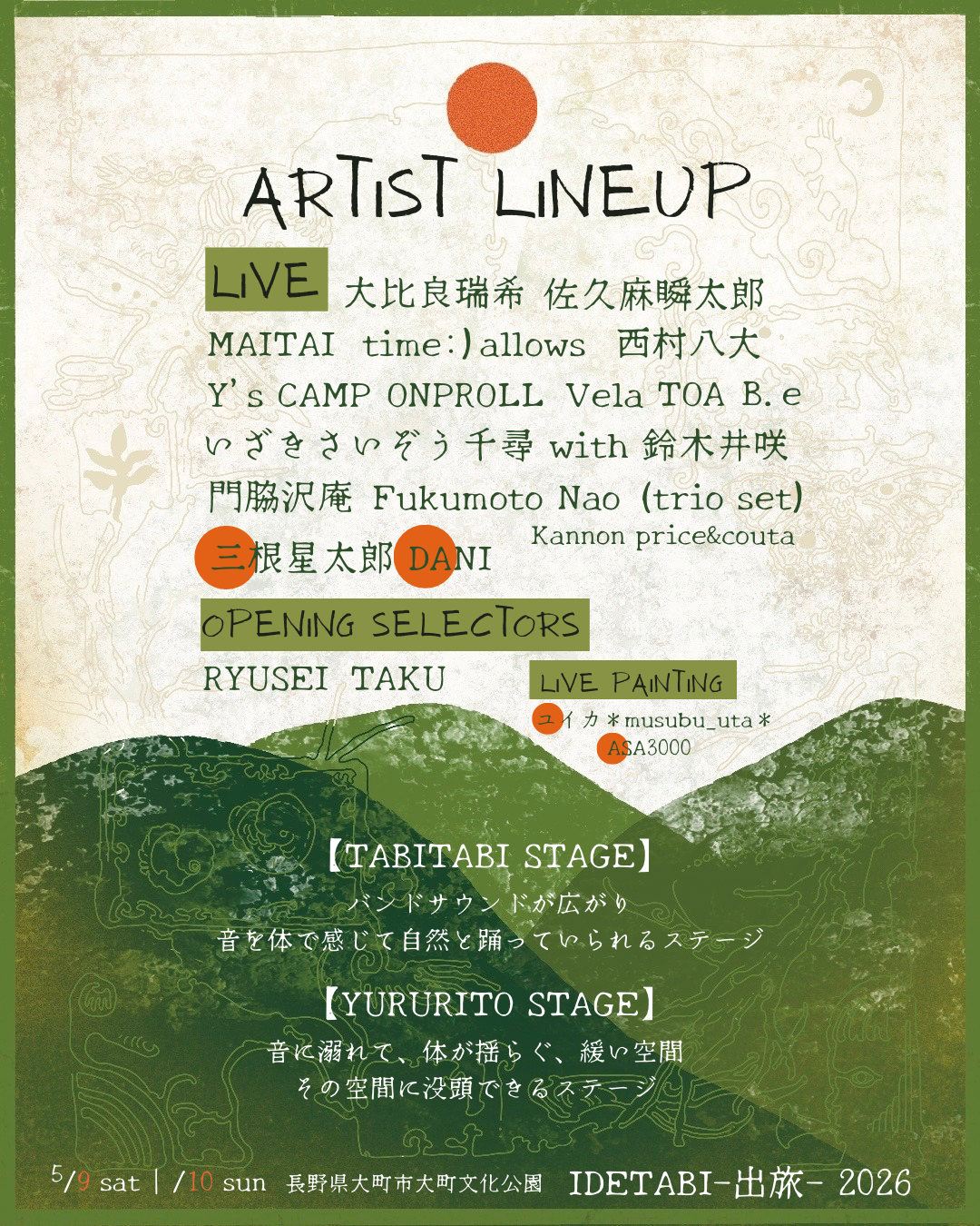 IDETABI 2026 Lineup